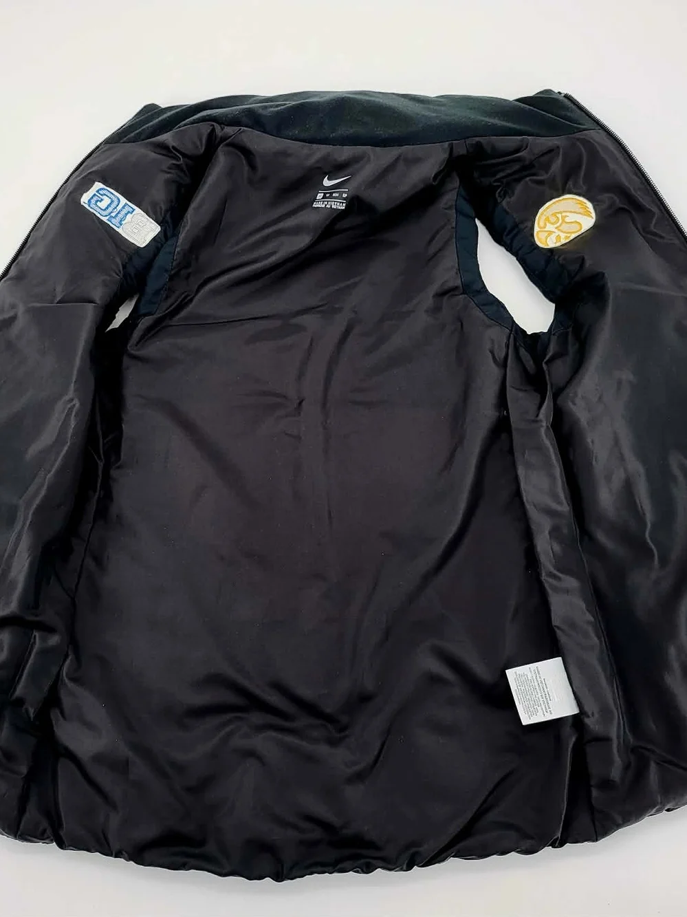 Nike Black Vest with Yellow Iowa and Blue B1G Accents